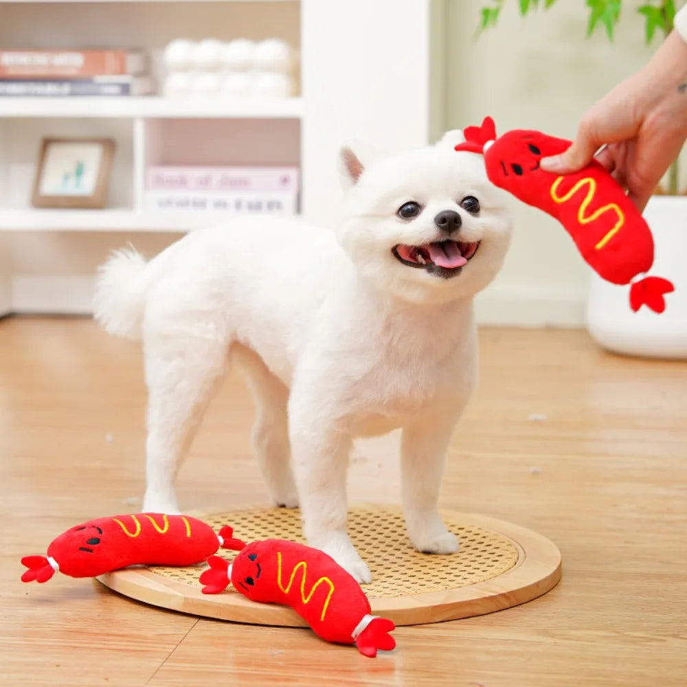 Peluche Perrito Caliente Sonoro Petssmile™
