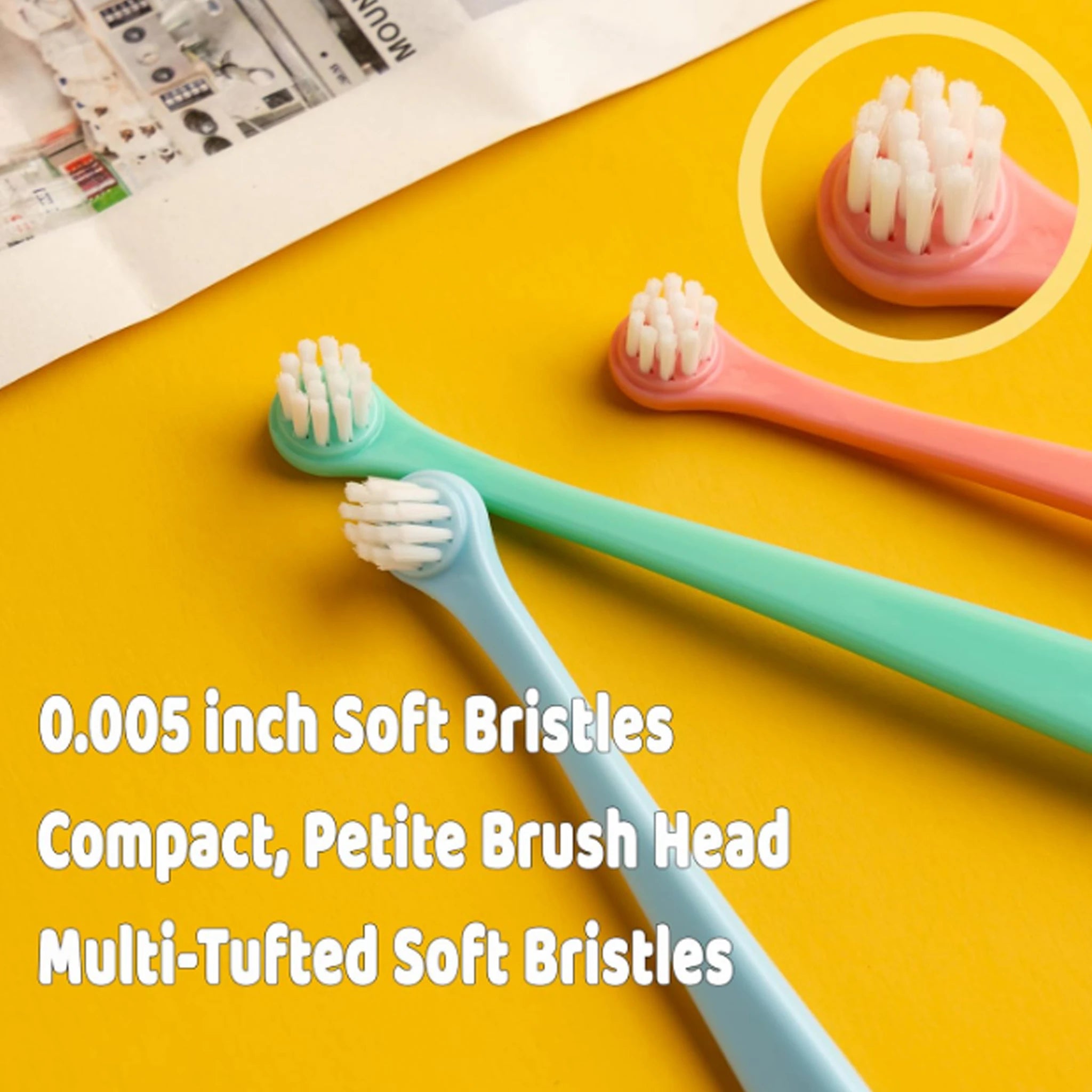 Cepillos Dentales para Mascotas (Pack de 3) Petssmile™