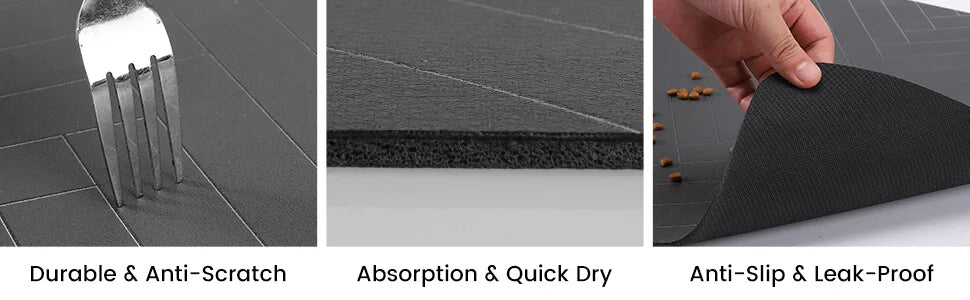 Alfombrilla Absorbente para Comederos Petssmile™