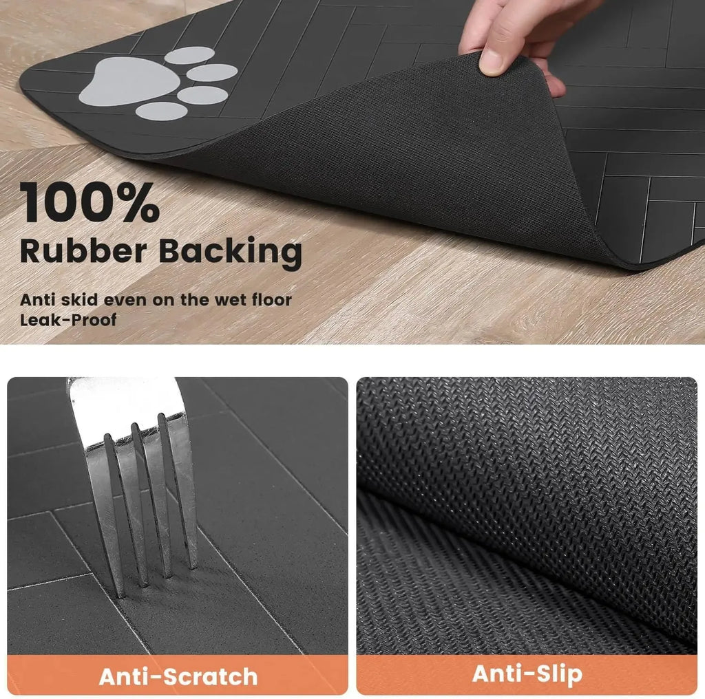 Alfombrilla Absorbente para Comederos Petssmile™