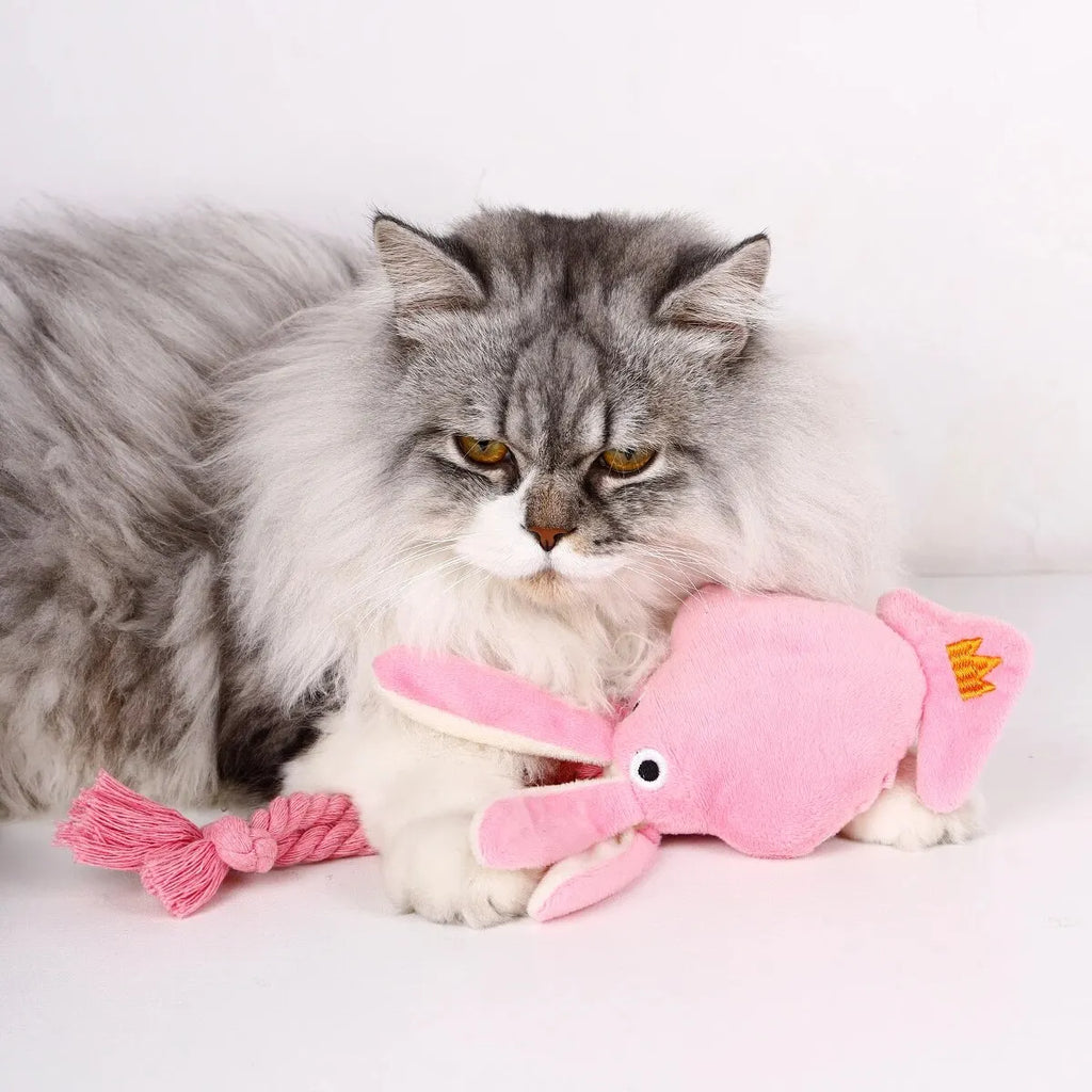 Pulpo de Peluche Resistente Petssmile™