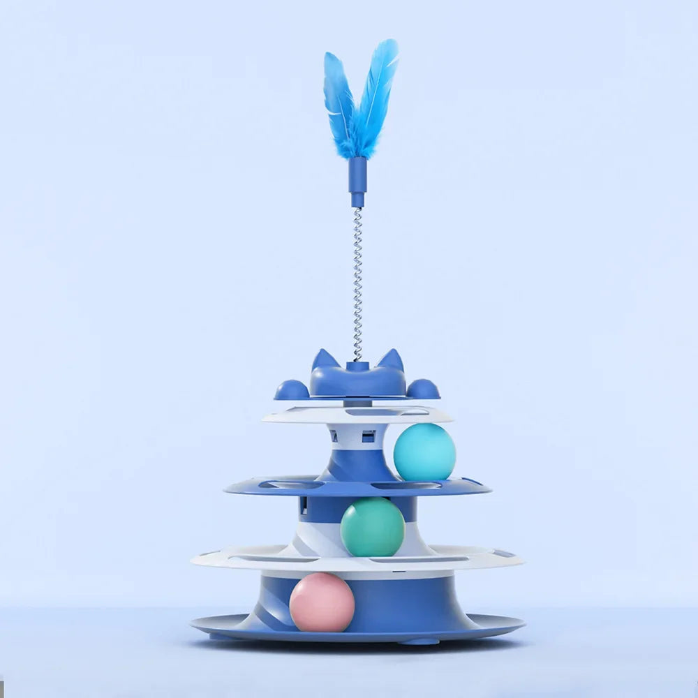 Rueda Giratoria con Bola para Gatos Petssmile™
