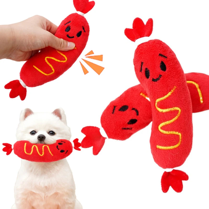 Peluche Perrito Caliente Sonoro Petssmile™