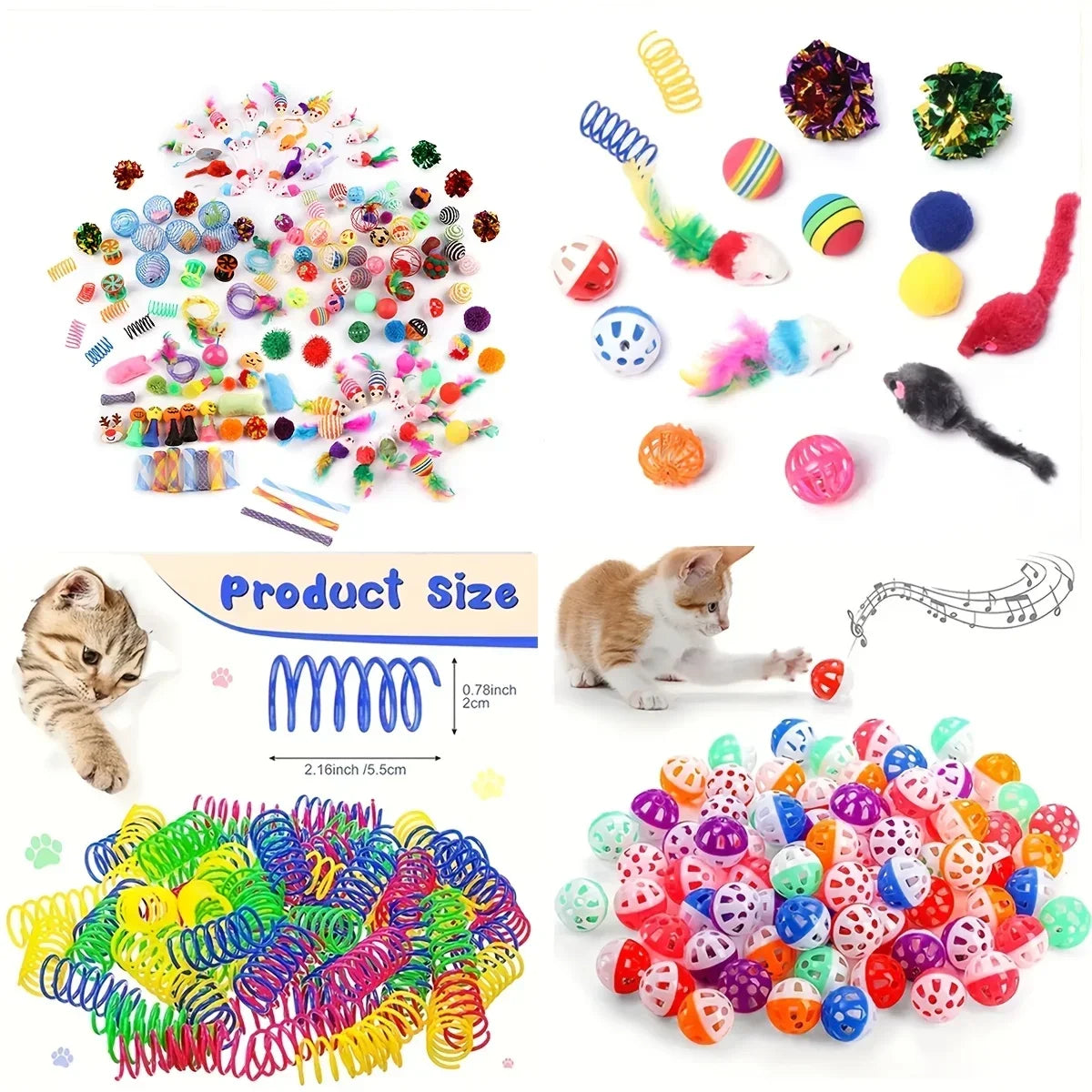 Pack de Juguetes para Gatos Petssmile™