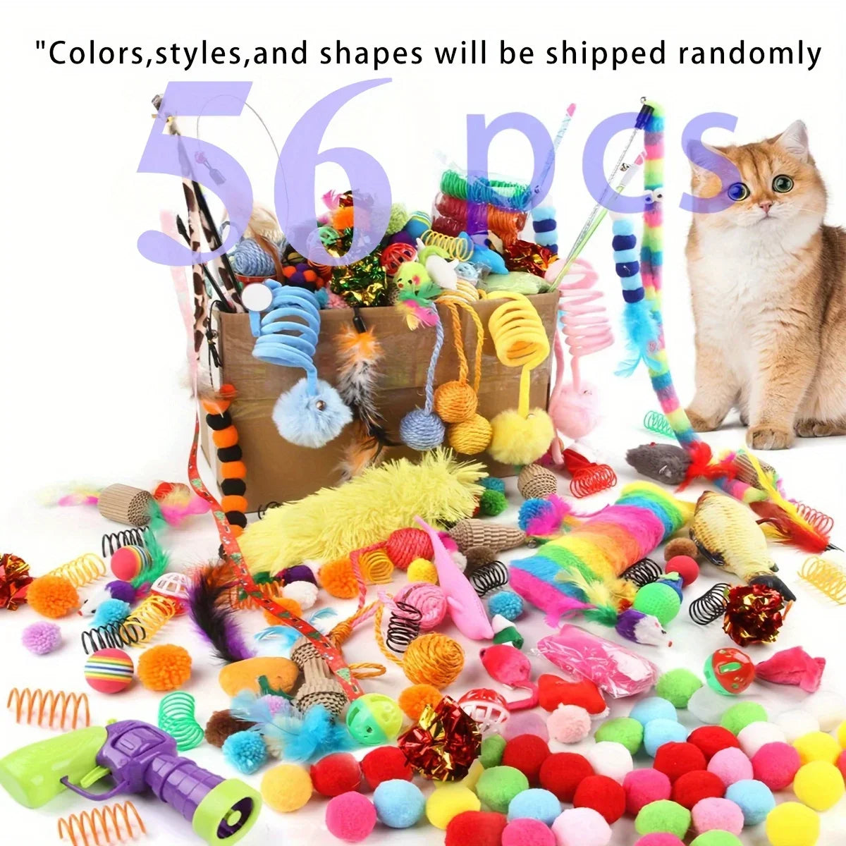 Pack de Juguetes para Gatos Petssmile™