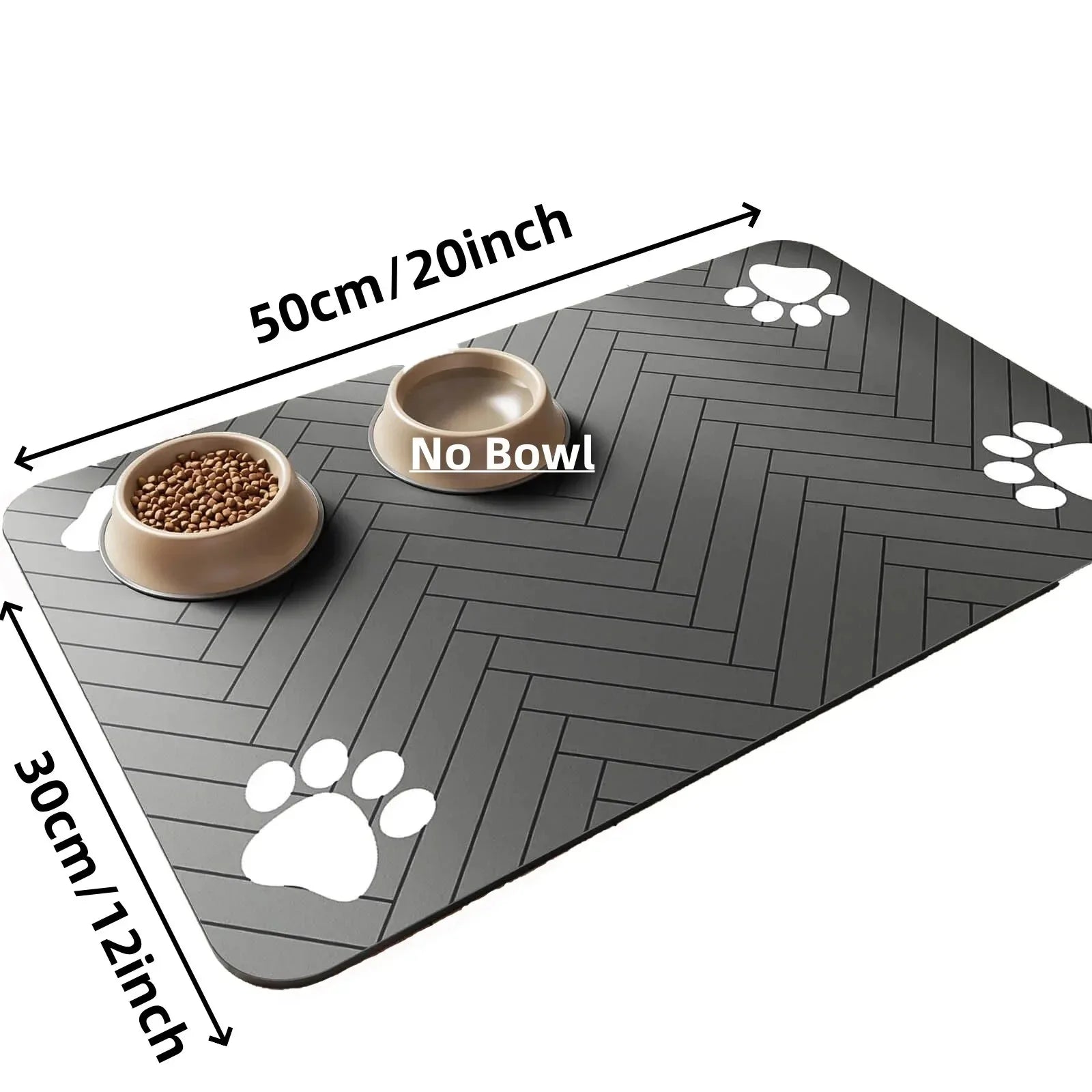 Alfombrilla Absorbente para Comederos Petssmile™