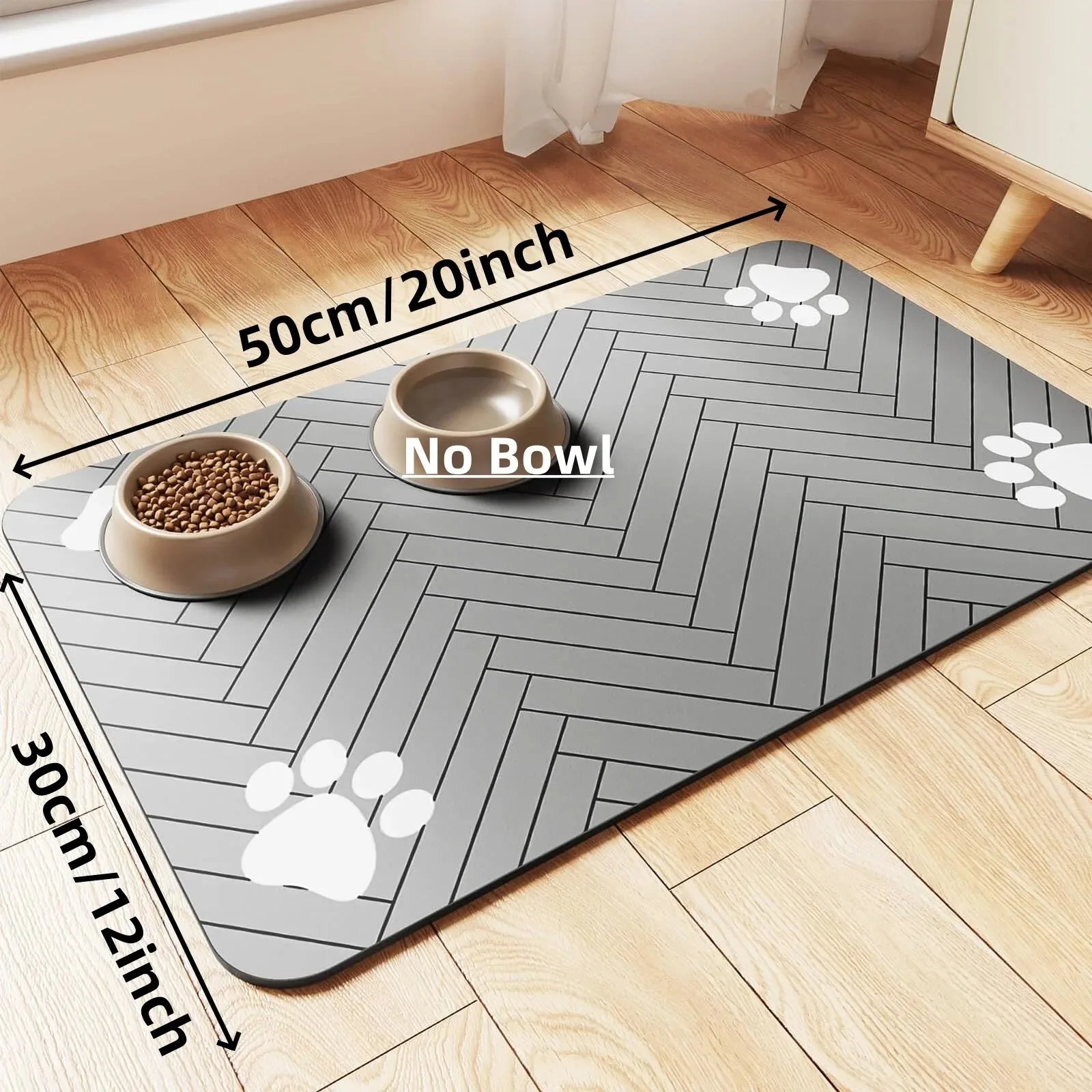 Alfombrilla Absorbente para Comederos Petssmile™