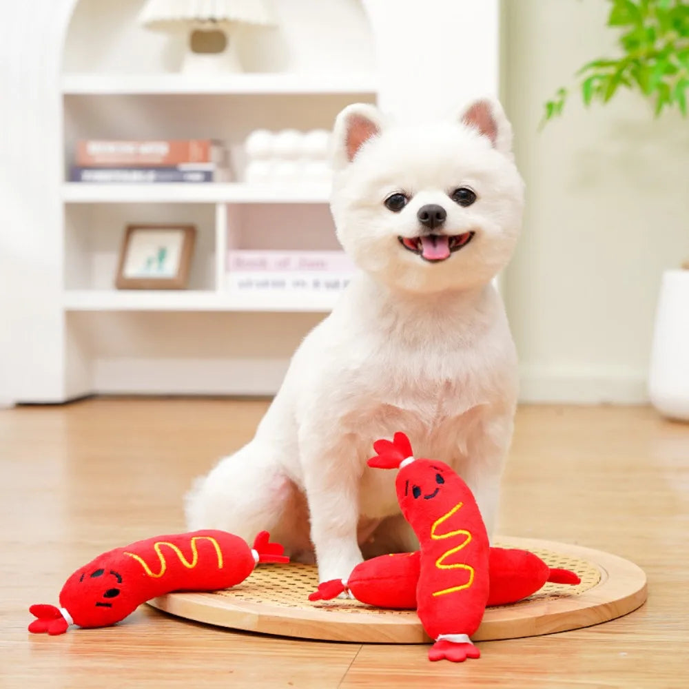 Peluche Perrito Caliente Sonoro Petssmile™