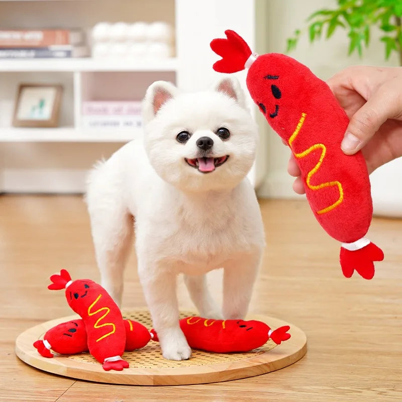 Peluche Perrito Caliente Sonoro Petssmile™