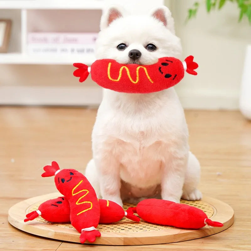 Peluche Perrito Caliente Sonoro Petssmile™