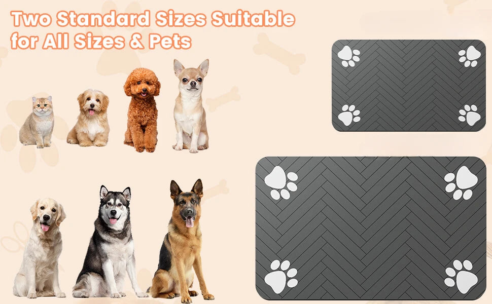 Alfombrilla Absorbente para Comederos Petssmile™