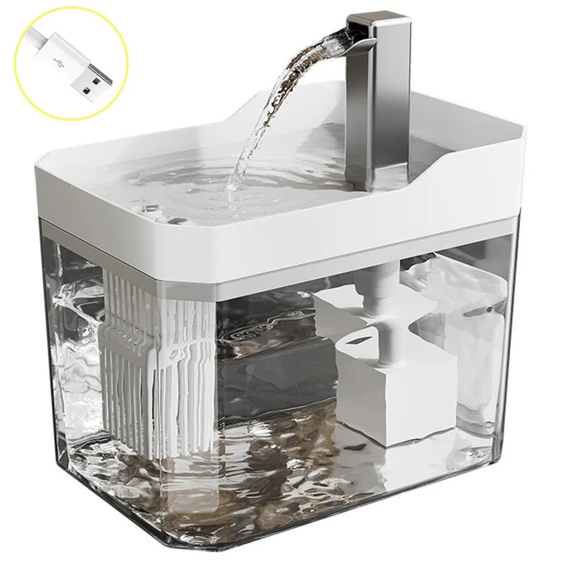 Fuente de Agua Automática para Gatos Petssmile™