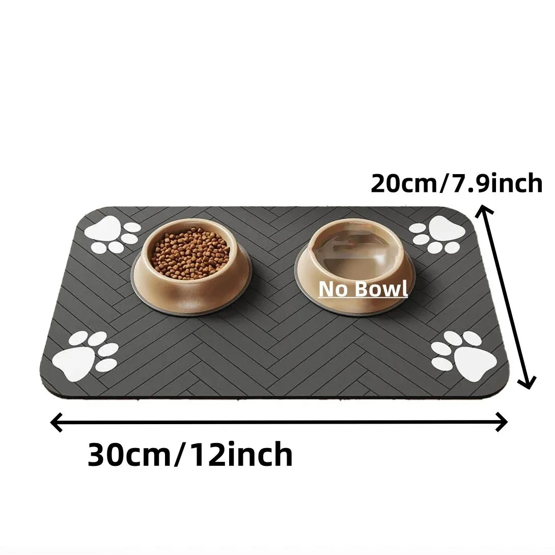 Alfombrilla Absorbente para Comederos Petssmile™