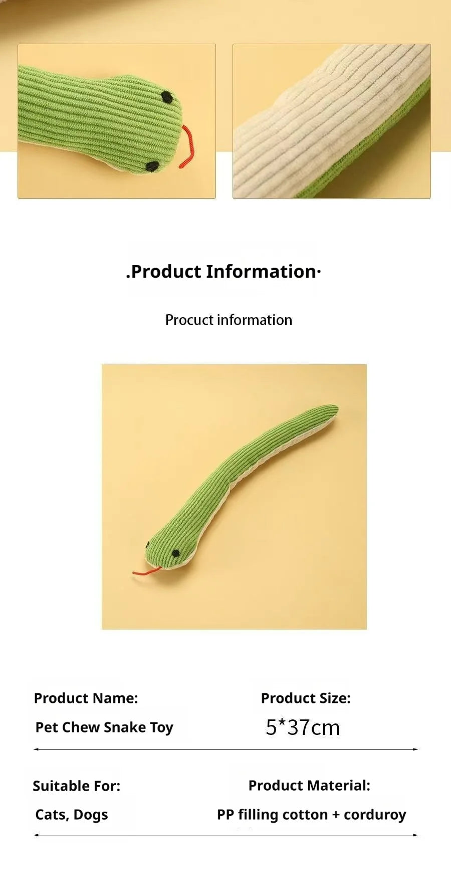 Serpiente Mordedora Sonora Petssmile™